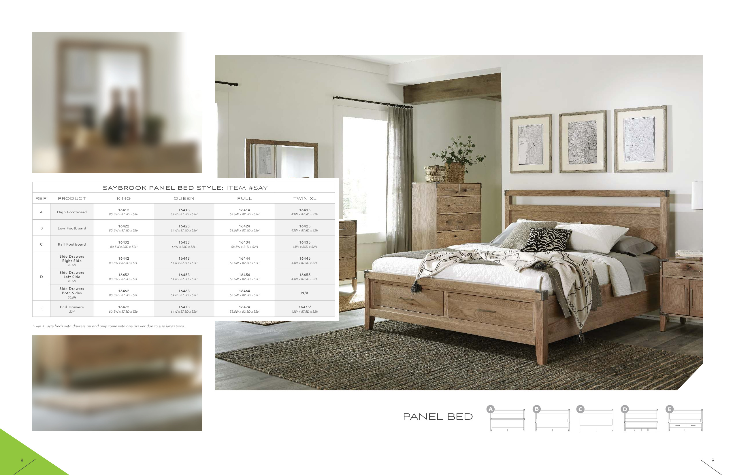 Amish Saybrook Bedroom Collection