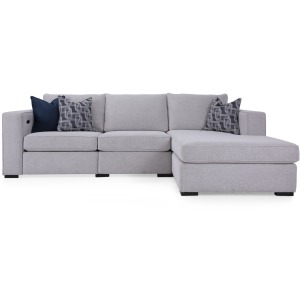 2 PC Power Sectional w/Storage