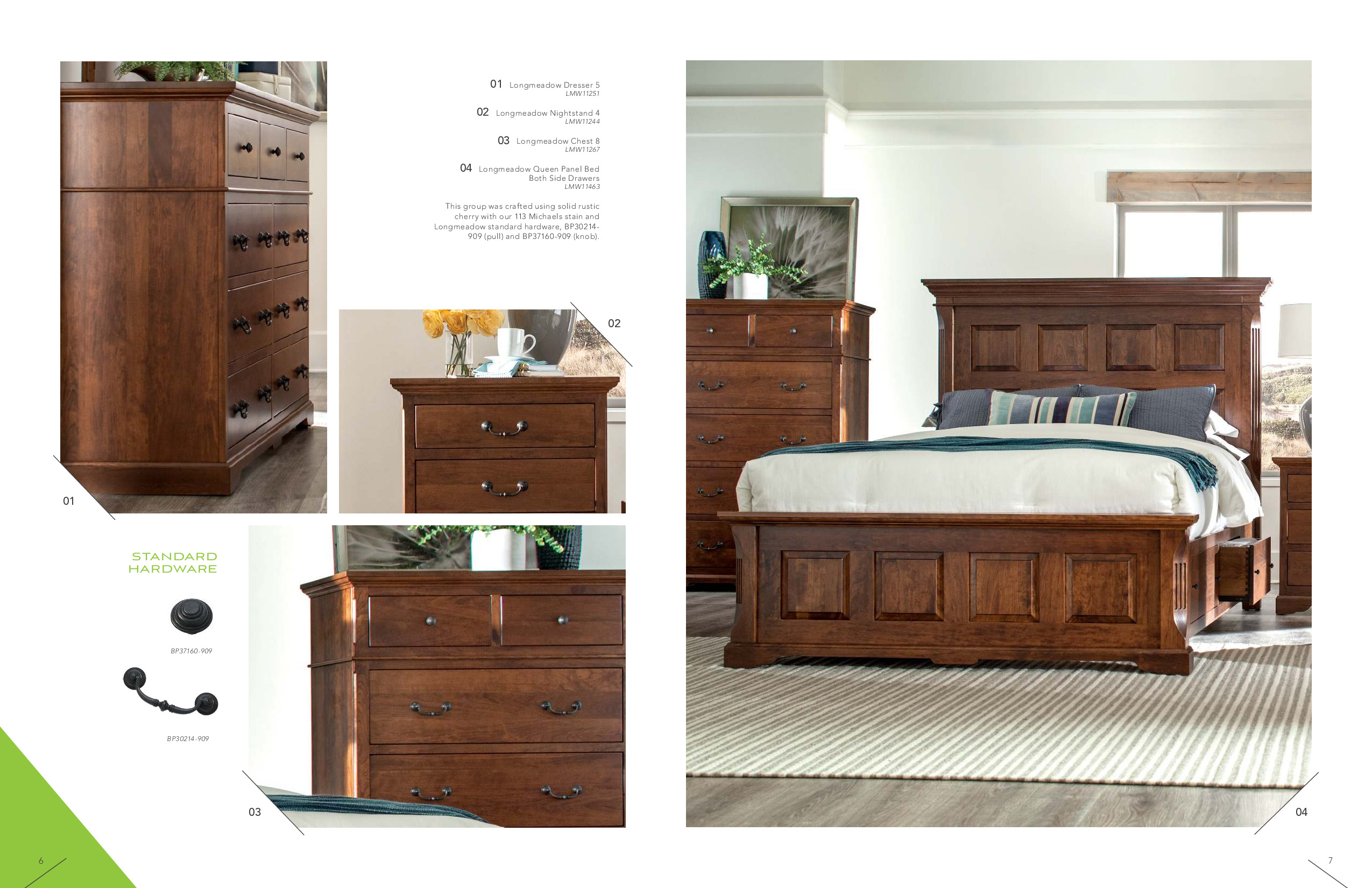 Amish Longmeadow Bedroom Collection