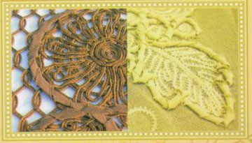 绳线/花带立感绣